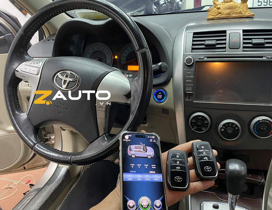 Tính năng Start Stop Smartkey cho Toyota Altis