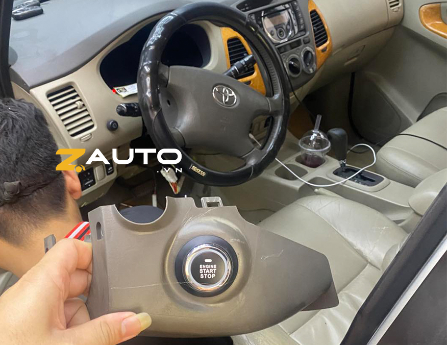 Lắp Start Stop Smartkey cho Innova 2009 bao nhiêu tiền?