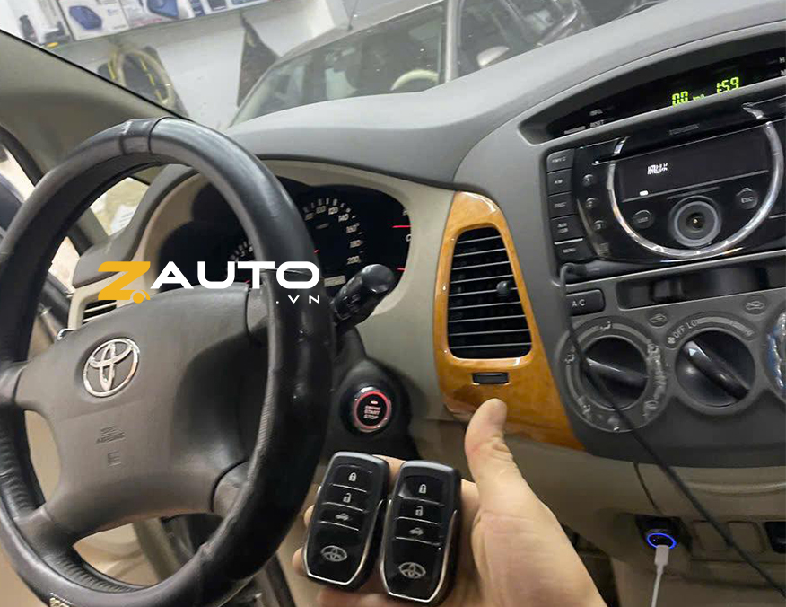 Hướng dẫn sử dụng Smartkey cho Toyota Innova