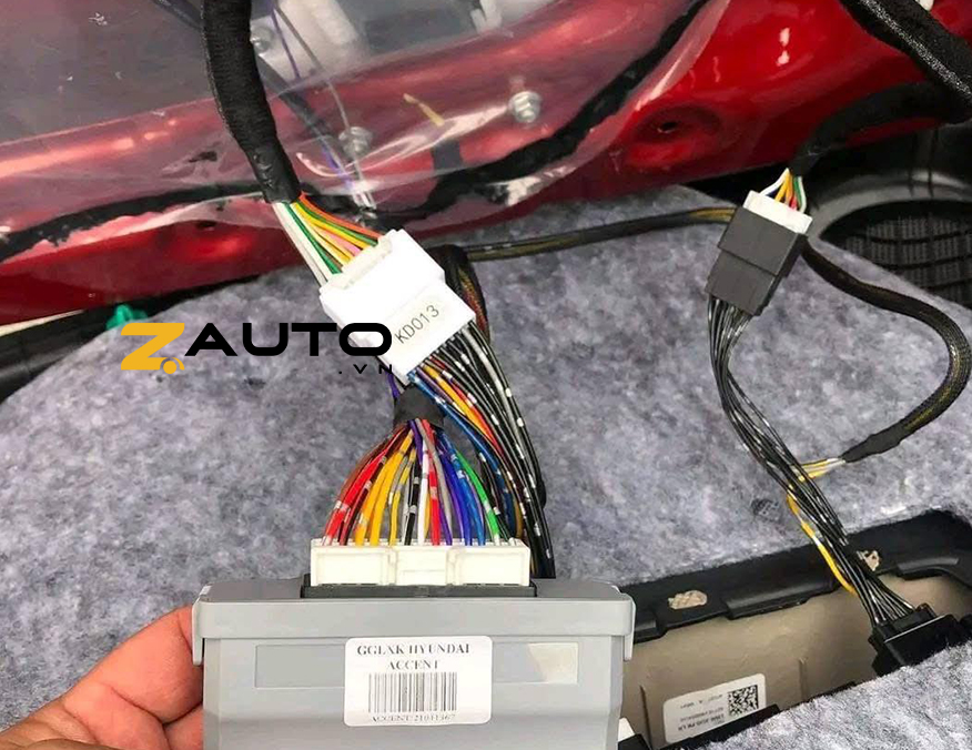 Nâng cấp gập gương lên xuống kính cho xe ô tô Hyundai