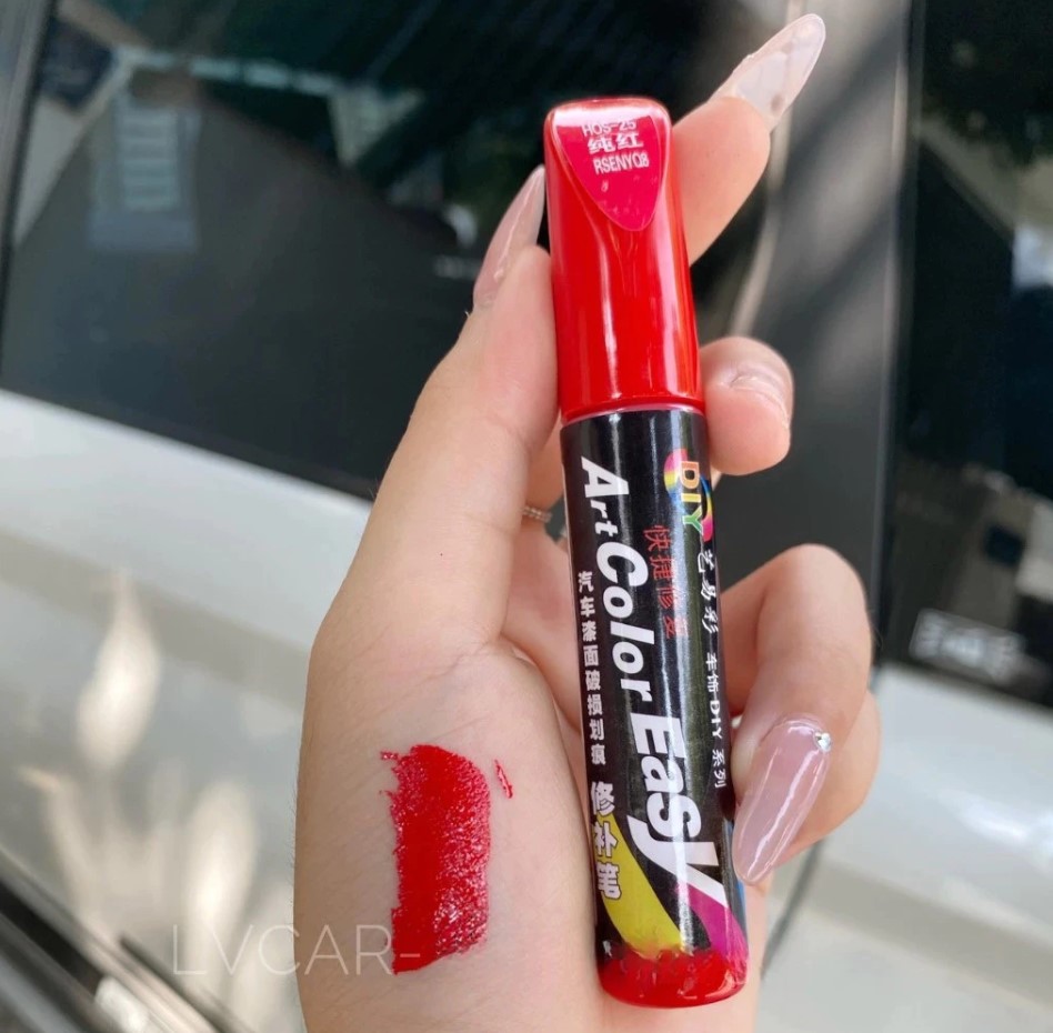 Bút Tẩy Màu Đỏ, Bạc, Trắng, Đen Nano Xóa Vết Trầy Xước Sơn Dặm Cho ô Tô, Xe Hơi, Xe Máy