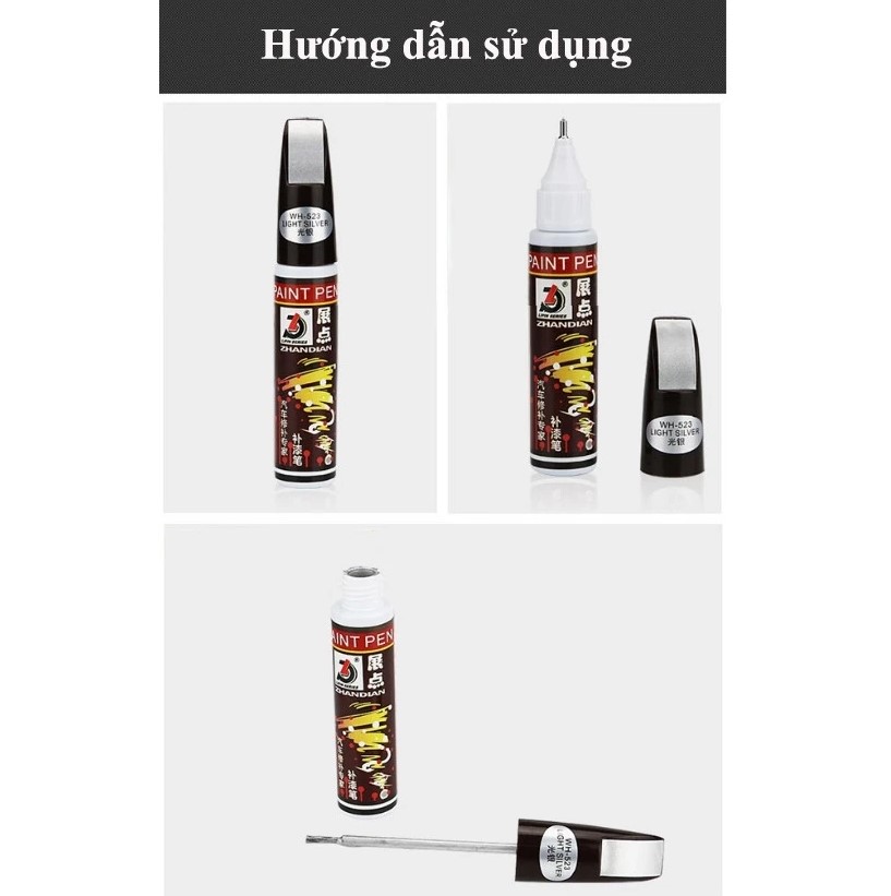 Bút xoá vết trầy xước dăm cho ô tô xe máy