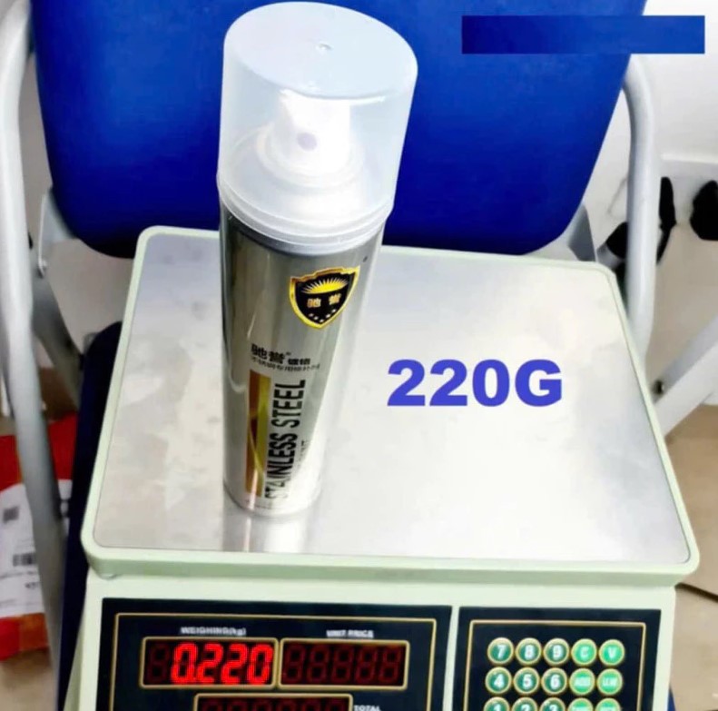 Chai Sơn Bạc Mạ Crom Sơn Xịt Mạ Chrome Sáng Bóng 350ml - Chai Sơn mạ Siêu Bóng - Sơn Xe