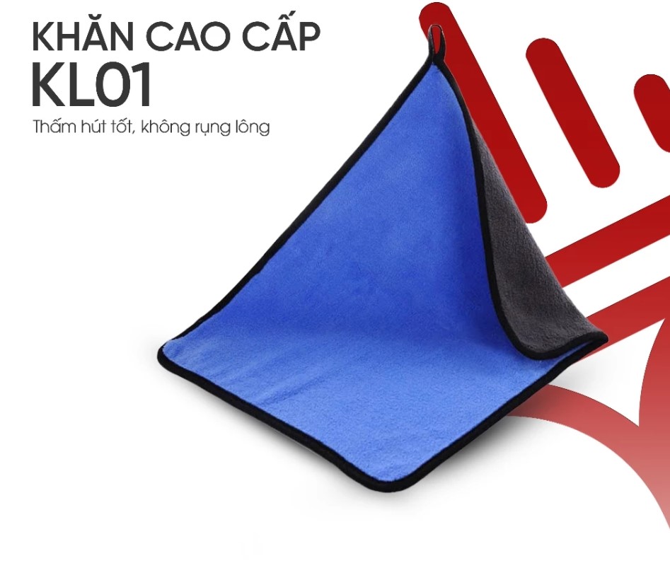 Khăn lau xe chuyên dụng Chính Hãng UHERO chất Liệu MICROFIBER siêu thấm hút mềm mại, sạch sẽ an toàn bề mặt xe