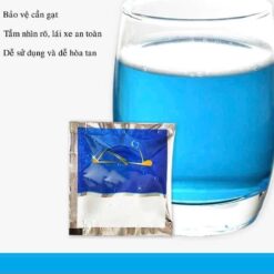 Viên sủi rửa kính ô tô XCHAT làm sạch mọi vết bẩn trên kính lái ô tô cao cấp