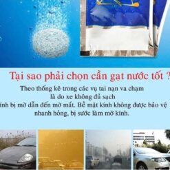 Viên sủi rửa kính ô tô XCHAT làm sạch mọi vết bẩn trên kính lái ô tô cao cấp