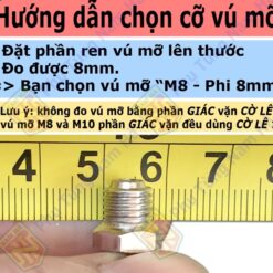10 Cái – Vú Bơm Mỡ Bò Các Loại M6, M8, M10, M12, M13, M14 (Loại Tốt)
