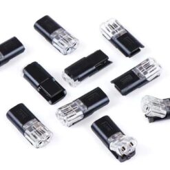 2 Pin Đầu Nối Đa Năng Kẹp Khối Thiết Bị Đầu Cuối Đầu Nối Điện Nhanh D2