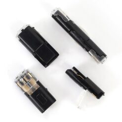 2 Pin Đầu Nối Đa Năng Kẹp Khối Thiết Bị Đầu Cuối Đầu Nối Điện Nhanh D2