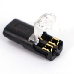 2 Pin Đầu Nối Đa Năng Kẹp Khối Thiết Bị Đầu Cuối Đầu Nối Điện Nhanh D2