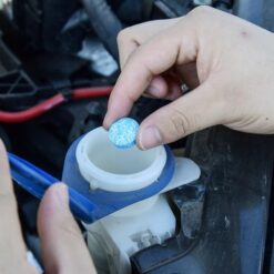 200 Viên Sủi Rửa Kính Ô TÔ – Siêu Đậm Đặc, 1 Viên Pha 4 Lít, Nước Xanh, Bọt Nhiều, Sạch Bóng Kính Lái