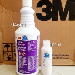 3M Creme Cleanser 100ml Tẩy Cặn Canxi, Ố Kính Mốc, Làm Sạch Kính Xe Hơi & Bề Mặt Kim Loại, Gốm Sứ