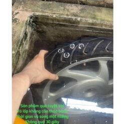 50 Chiếc Vít Vá Lốp Không Săm Phủ Keo – Dùng Cho Ô Tô, Xe Máy, Xe Điện Vá Nhanh, Bám Chắc