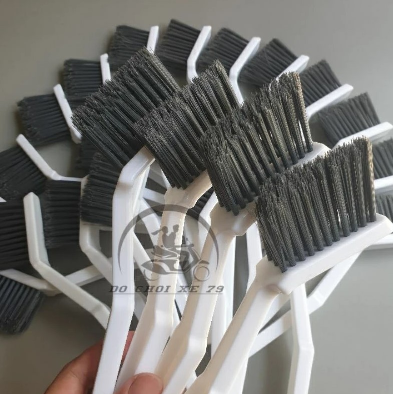 Bàn Chải Rửa Xe Sợi Cước Cao Cấp – Chuyên Làm Sạch Lốc Máy, Đầu Bò, Chi Tiết Máy