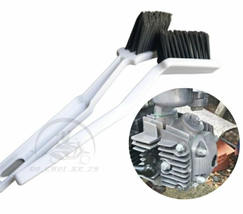 Bàn Chải Rửa Xe Sợi Cước Cao Cấp – Chuyên Làm Sạch Lốc Máy, Đầu Bò, Chi Tiết Máy