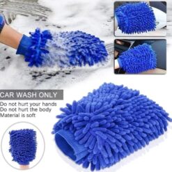 Bao Tay Rửa Xe Sợi Microfiber Chuyên Dùng Lau Rửa Xe Ô Tô, Xe Máy