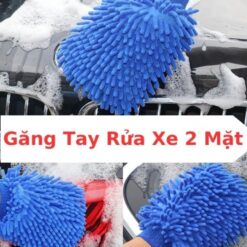 Bao Tay Rửa Xe Sợi Microfiber Găng Tay Chuyên Dụng Làm Sạch Ô Tô, Xe Máy & Vệ Sinh Nhà Cửa