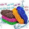 Bao Tay Rửa Xe Sợi Microfiber Găng Tay Chuyên Dụng Làm Sạch Ô Tô, Xe Máy & Vệ Sinh Nhà Cửa