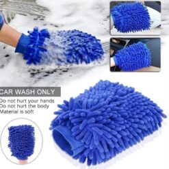Bao Tay Rửa Xe Sợi Microfiber Găng Tay Chuyên Dụng Làm Sạch Ô Tô, Xe Máy & Vệ Sinh Nhà Cửa