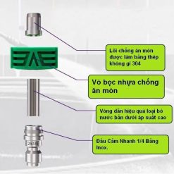 Béc Phun Rửa Xe Cao Áp Toronstar High Precision Nozzle, Phụ Kiện Máy Rửa Xe Chuyên Dụng