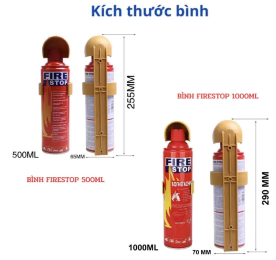 Bình Bọt Fom Kèm Búa Phá Kính Cầm Tay Đa Năng Cứu Hộ Khẩn Cấp Trên Xe Ô tô