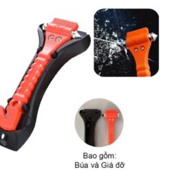 Bình Bọt Fom Kèm Búa Phá Kính Cầm Tay Đa Năng Cứu Hộ Khẩn Cấp Trên Xe Ô tô