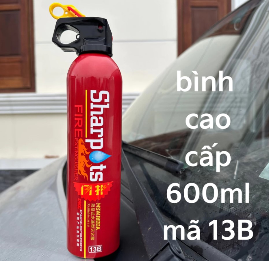 Bình Bọt Fom Kèm Búa Phá Kính Cầm Tay Đa Năng Cứu Hộ Khẩn Cấp Trên Xe Ô tô