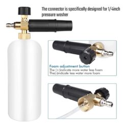 Bình Phun Tạo Bọt Tuyết Rửa Xe 1L – Cho Tiệm & Gia Đình, Bọt Dày, Tiết Kiệm Dung Dịch