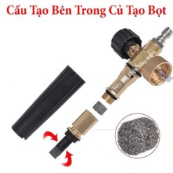 Bình Phun Xịt Rửa Xe Tạo Bọt Tuyết 1000ml – Bình Tạo Bọt 1L Chuyên Dụng Cho Máy Rửa Xe Áp Lực Cao