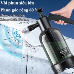 Bình Tạo Bọt Tuyết Rửa Xe Yipauto 2000ml – Bọt Dày, Xịt Mạnh, Dễ Dùng Cho Gia Đình