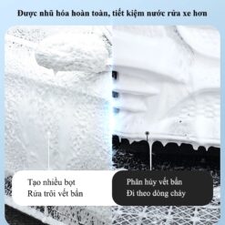 Bình Tạo Bọt Tuyết Rửa Xe Yipauto 2000ml – Bọt Dày, Xịt Mạnh, Dễ Dùng Cho Gia Đình