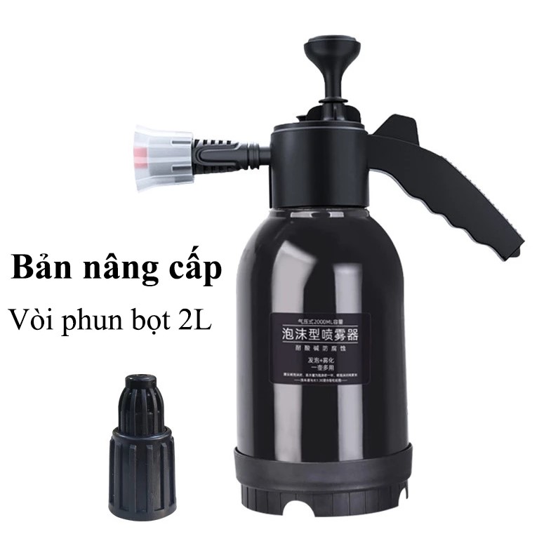 Bình Tạo Bọt Tuyết Rửa Xe Yipauto 2000ml – Bọt Dày, Xịt Mạnh, Dễ Dùng Cho Gia Đình