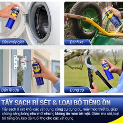 Bình Xịt Bôi Trơn, Chống Rỉ Sét Đa Năng WD-40 Multi Use Chính Hãng