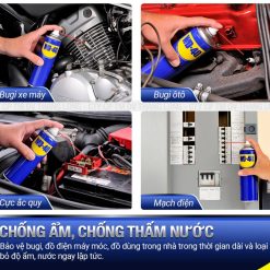 Bình Xịt Bôi Trơn, Chống Rỉ Sét Đa Năng WD-40 Multi Use Chính Hãng
