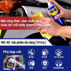 Bình Xịt Bôi Trơn, Chống Rỉ Sét Đa Năng WD-40 Multi Use Chính Hãng