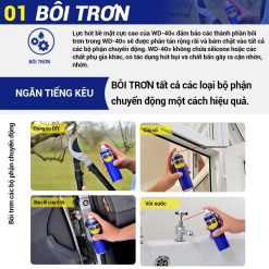 Bình Xịt Bôi Trơn, Chống Rỉ Sét Đa Năng WD-40 Multi Use Chính Hãng