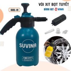Bình Xịt Bọt Tuyết Rửa Xe Ô Tô, Xe Máy SUVINA Áp Suất Mạnh – Tạo Bọt Siêu Dày – Tiết Kiệm Thời Gian Rửa Xe