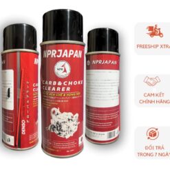 Bình Xịt Chế Hòa Khí NPR Japan 450ml- Súc Bình Xăng, Tẩy Rửa Ô Tô, Xe Máy