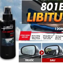 Bình Xịt Phủ Kính Nano Cao Cấp Chống Bám Nước LIBITU 801E, Loại Bỏ Màng Dầu