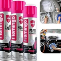 Bình Xịt Tẩy Đa Năng Dạng Bọt Flamingo F002 650ml – Làm Sạch, Khử Mùi Ô Tô & Nội Thất Gia Đình