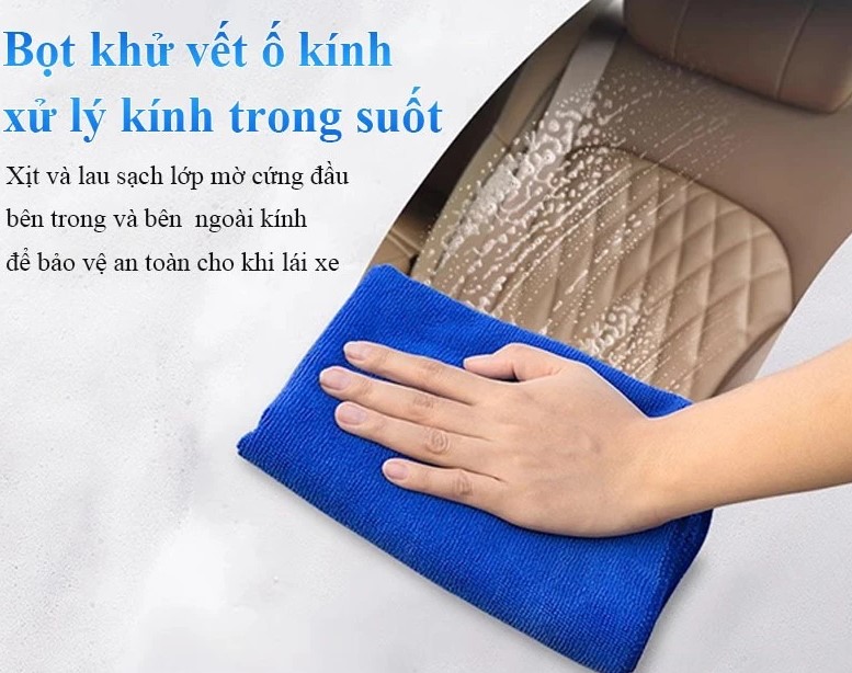 Bình Xịt Tẩy Ố Kính Ô Tô ININ – Làm Sạch Cặn Canxi, Tạo Độ Bóng & Tăng Độ Trong Cho Kính Xe