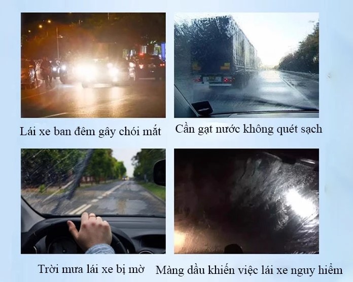 Bình Xịt Tẩy Ố Kính Ô Tô ININ – Làm Sạch Cặn Canxi, Tạo Độ Bóng & Tăng Độ Trong Cho Kính Xe