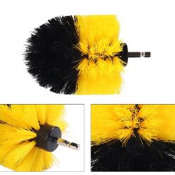 Bộ 3 Đầu Cọ Bàn Chải Gắn Máy Khoan – Phụ Kiện Chà Rửa Xe & Vệ Sinh Nhà Tắm
