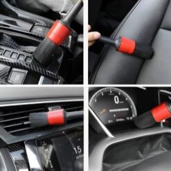 Bộ 5 Chổi Cọ Rửa Vệ Sinh Ô Tô, Xe Máy, Chổi Mini Mềm Vệ Sinh Xe Hơi, Tủ & Bàn Phím Laptop