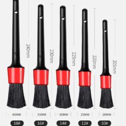 Bộ 5 Chổi Cọ Vệ Sinh Ô Tô Xe Máy Đa Năng, Cọ Rửa Vệ Sinh Khoang Máy Nội Thất