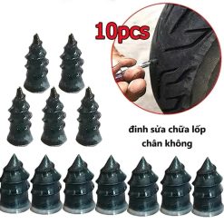 Bộ Đinh Vít Vá Lốp Xe Không Săm Khẩn Cấp – Tự Vá Nhanh Cho Ô Tô, Xe Máy, Xe Hơi, Mô Tô, Xe Tải
