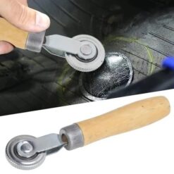 Bộ Dụng Cụ Con Lăn Vá Lốp Ô Tô, Xe Máy, Xe Đạp - Con Lăn Ép Màng Vá Lốp Chuyên Dụng