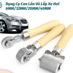 Bộ Dụng Cụ Con Lăn Vá Lốp Ô Tô, Xe Máy, Xe Đạp - Con Lăn Ép Màng Vá Lốp Chuyên Dụng