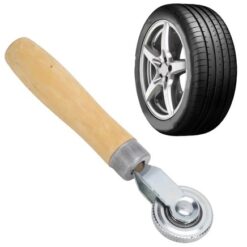 Bộ Dụng Cụ Con Lăn Vá Lốp Ô Tô, Xe Máy, Xe Đạp - Con Lăn Ép Màng Vá Lốp Chuyên Dụng