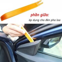Bộ Dụng Cụ Tháo Nội Thất Xe Ô Tô 5 Món – Kèm Tua Vít Và 4 Dụng Cụ Nhựa, Hỗ Trợ Sửa Chữa Và Độ Xe